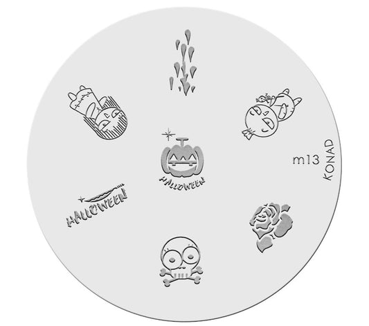 HALLOWEEN KONAD® Stamping-Schablone M13